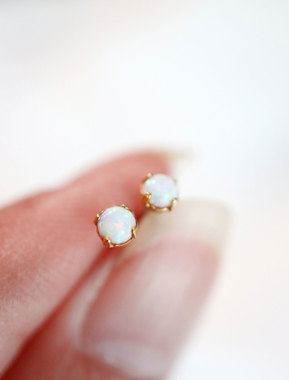 Wholesale Earrings Jewelry New Opal Earrings Women